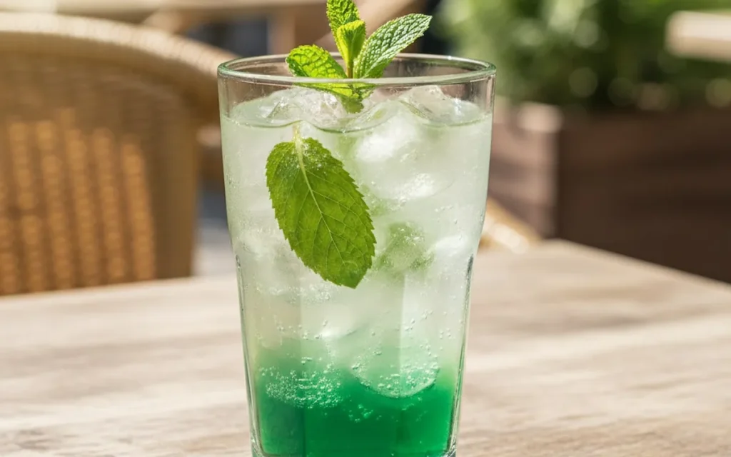 Diabolo menthe recette : proportions, service et variantes fraîches