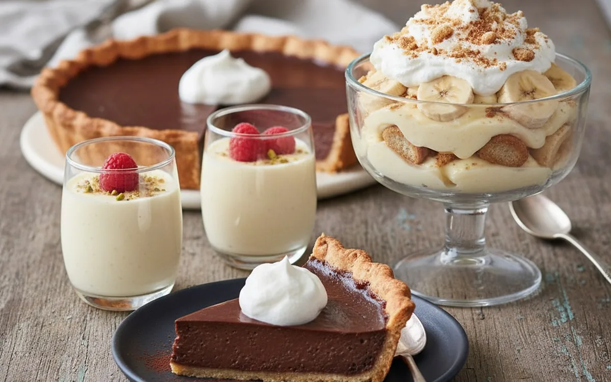 Pudding desserts : idées gourmandes, variantes et conseils de service